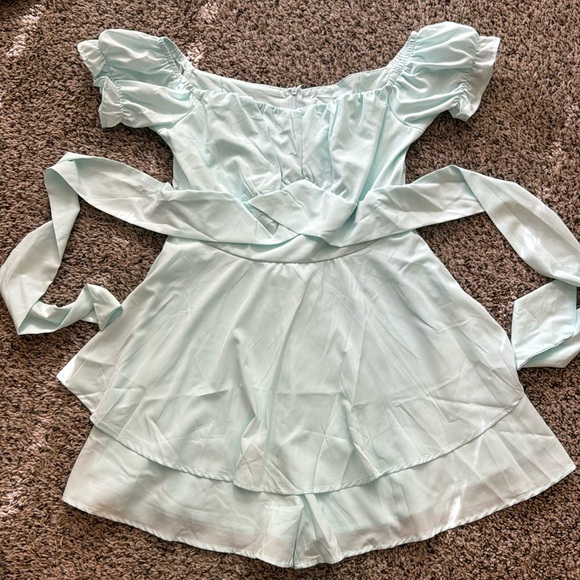 Mint Romper - Picture 1 of 6